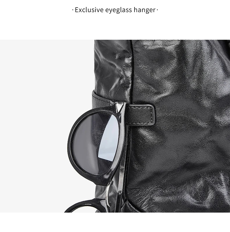 FOXER Luxury Genuine Leather Tote Bag