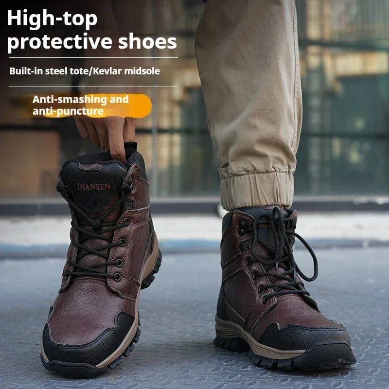 Kankeirr Waterproof Man's Safety Boots - ShopHub