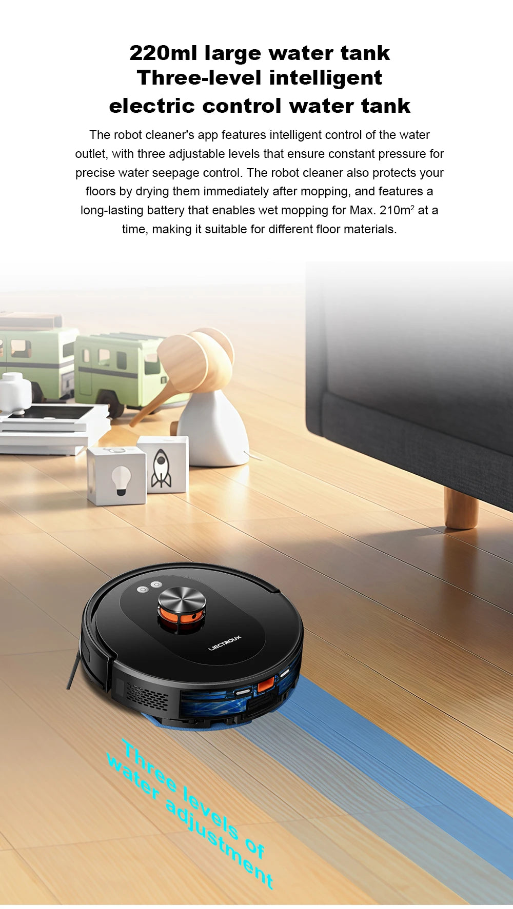 2026 Liectroux T9 Robot Vacuum Cleaner
