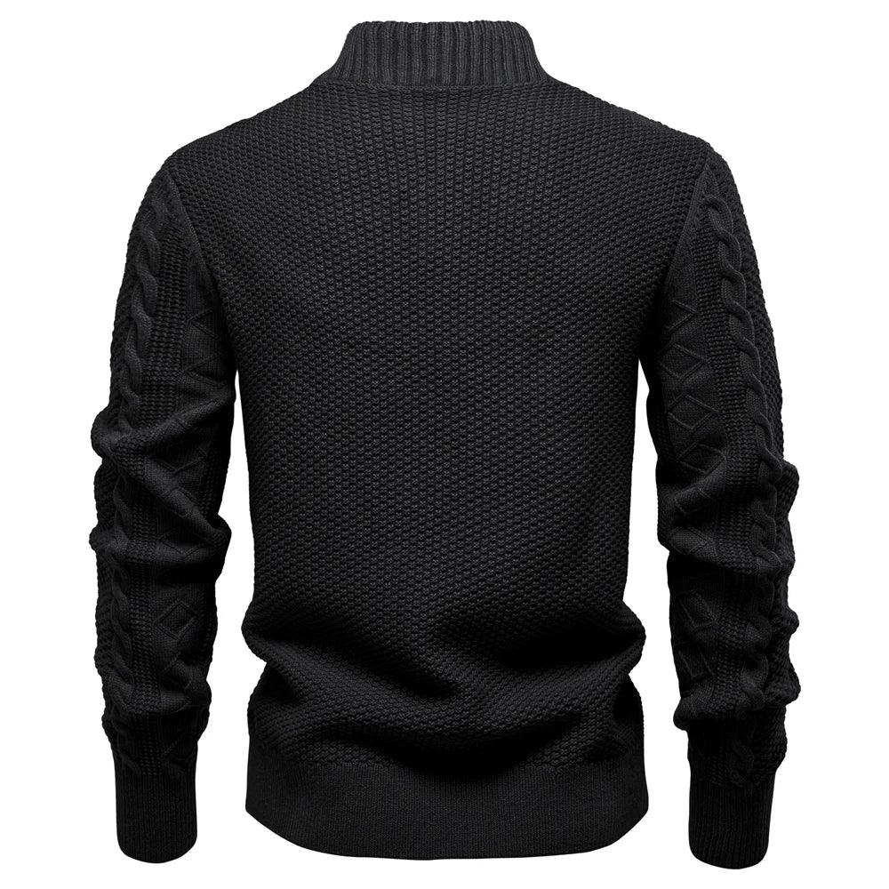 AIOPESON Classic Zip Up Jumpers - ShopHub