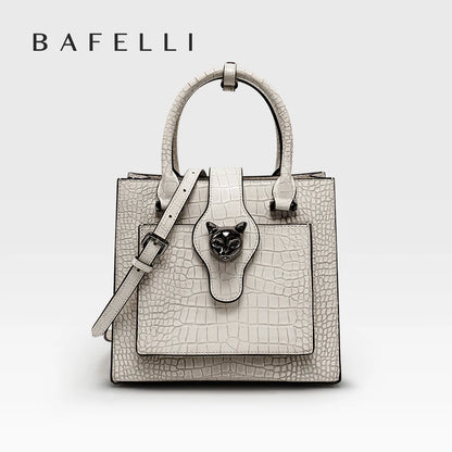 BAFELLI Women's Genuine Leather Business Handbag