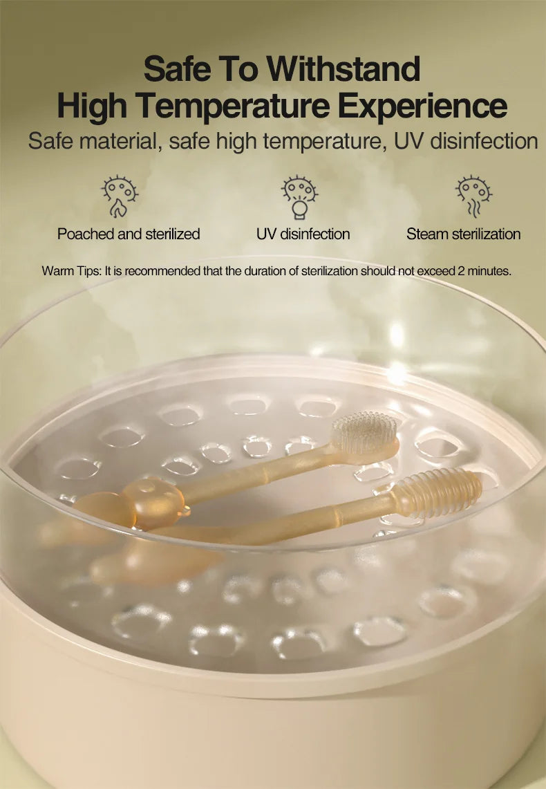 Dr.Isla 3-In-1 Baby Silicone Tongue Brush