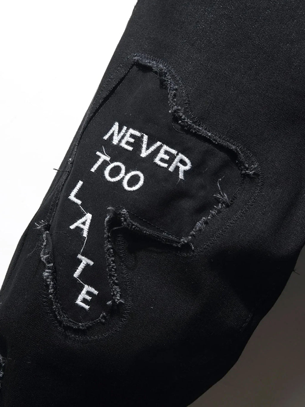 Men's Y2K Knee Ripped Skinny Jeans - ShopHub