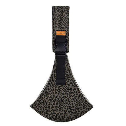 Baby Going Out Safety Carrier Simple Leopard Pattern Portable Front Hug Type Back Baby Out of the Baby Artifact Waist Stool