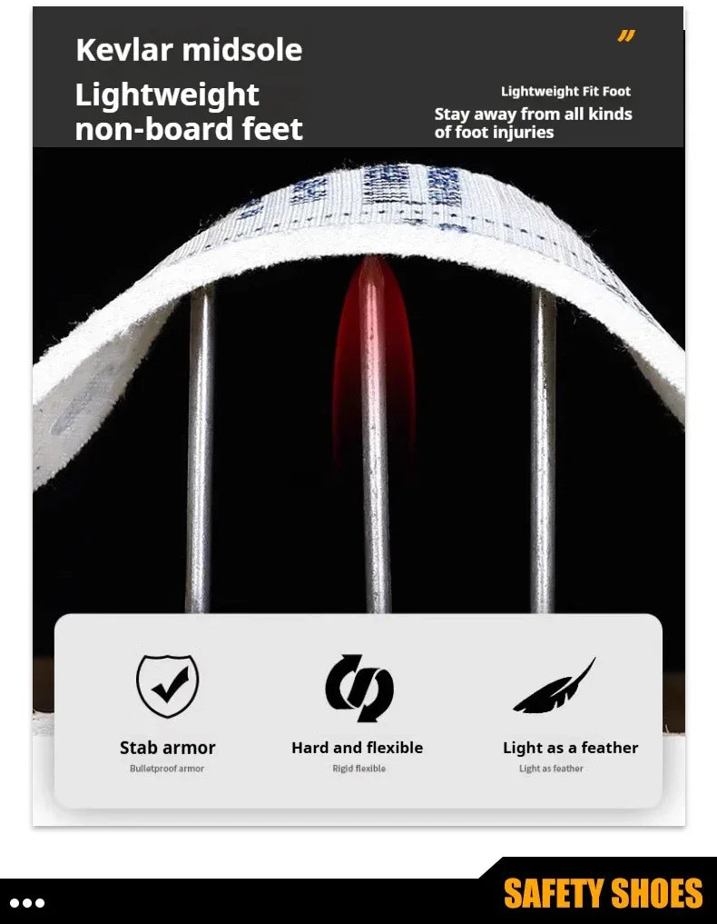 Men's High Top Safety Work Boots - ShopHub