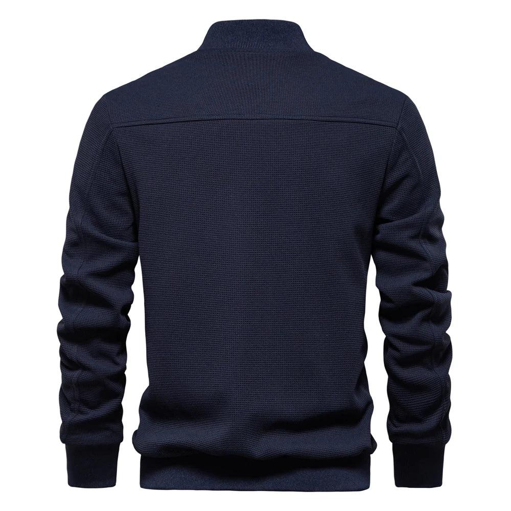 AIOPESON Men's Waffle Fleece Lined Bomber Jackets - ShopHub