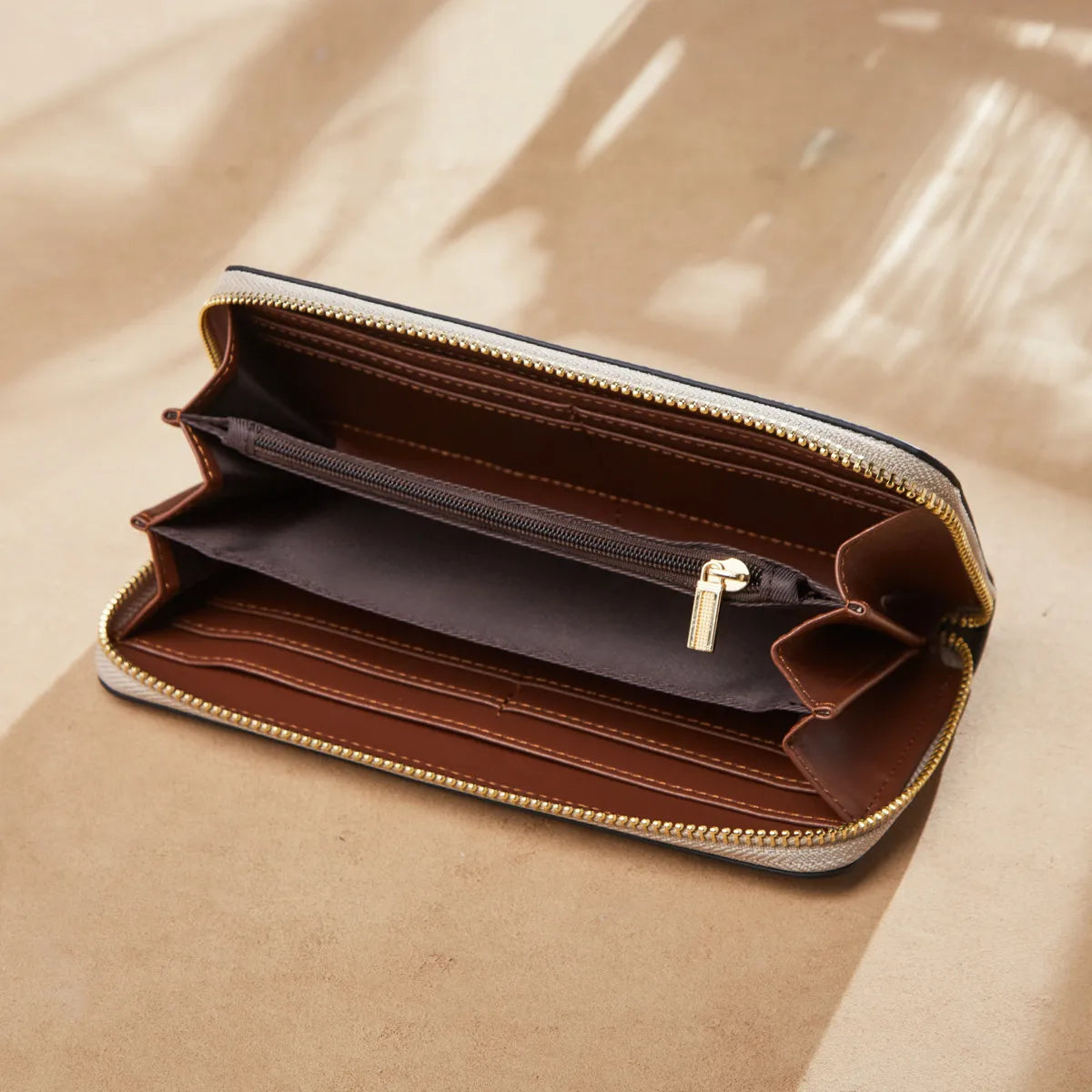 FOXER PVC Long Clutch Wallet