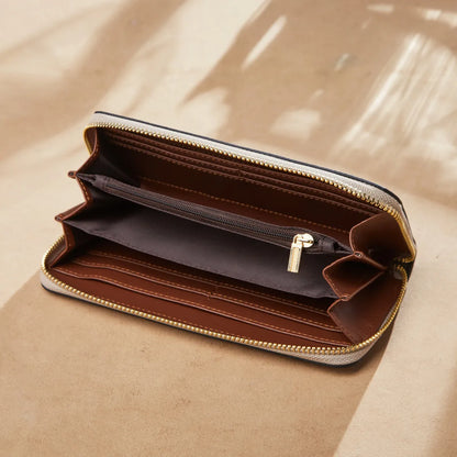 FOXER PVC Long Clutch Wallet