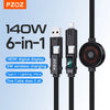 PZOZ PowerLink Multi-Connector Charging Cable 1.5m
