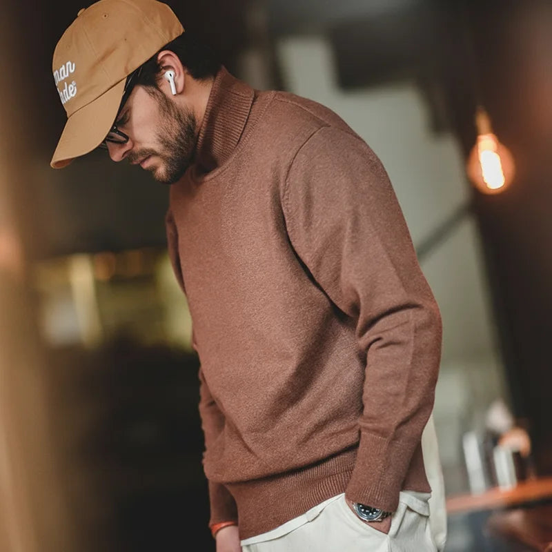 MADEN Everyday Turtleneck Sweater | Three Colours