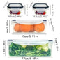 Set BPA-Free Airtight Food Containers with Locking Lids