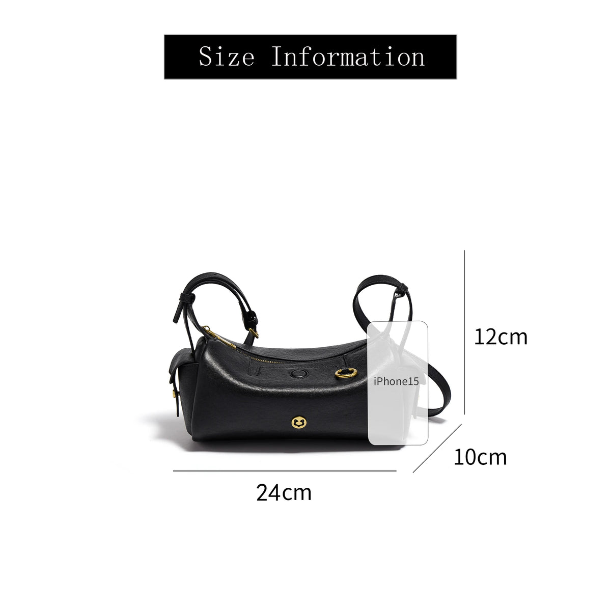 FOXER 2026 New Spring Women's Shoulder Bag Genuine Leather Cylinder Crossbody Bag Lightweight & Durable Bag for Travel & Daily
