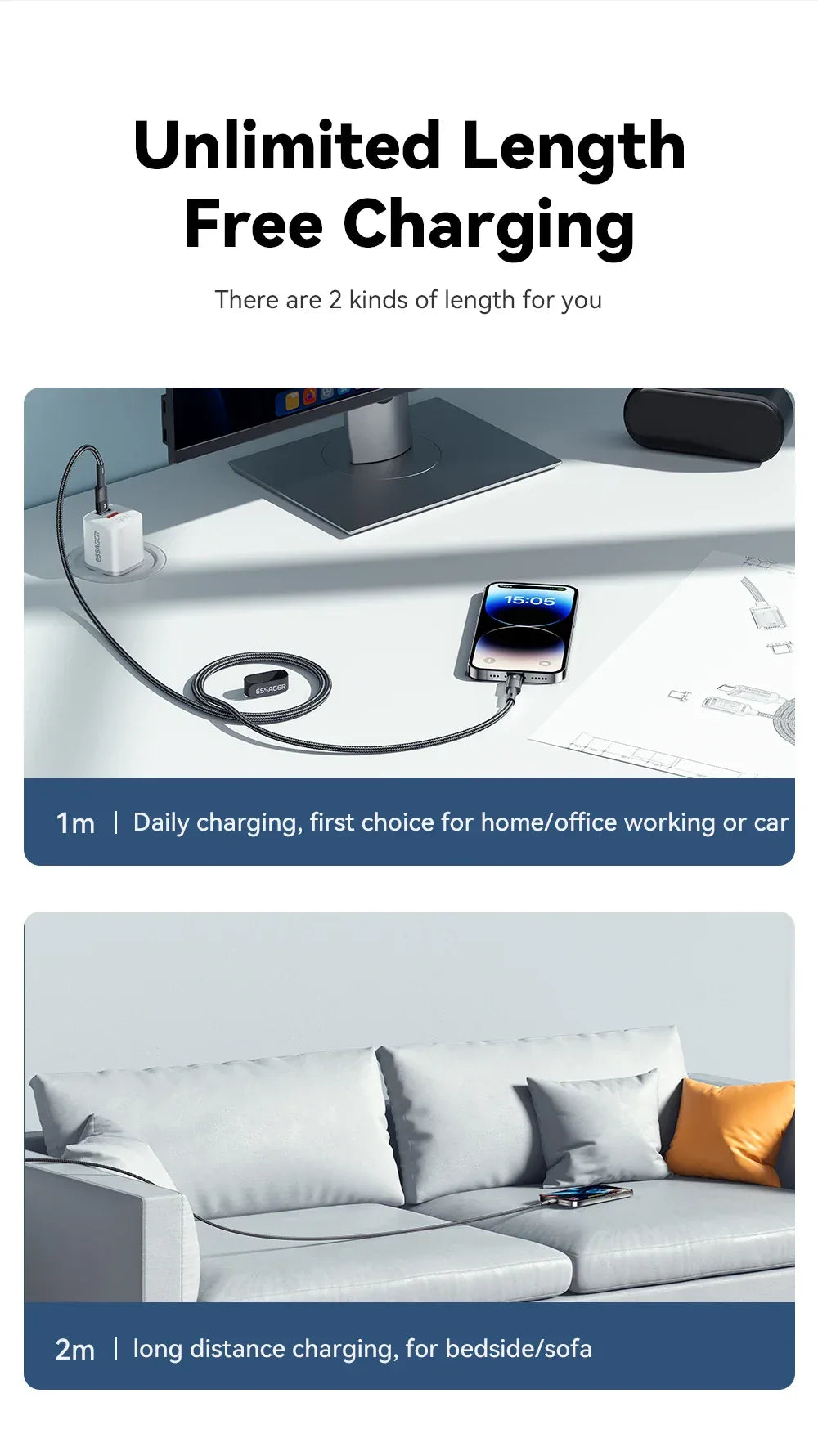 Essager USB C Cable - ShopHub