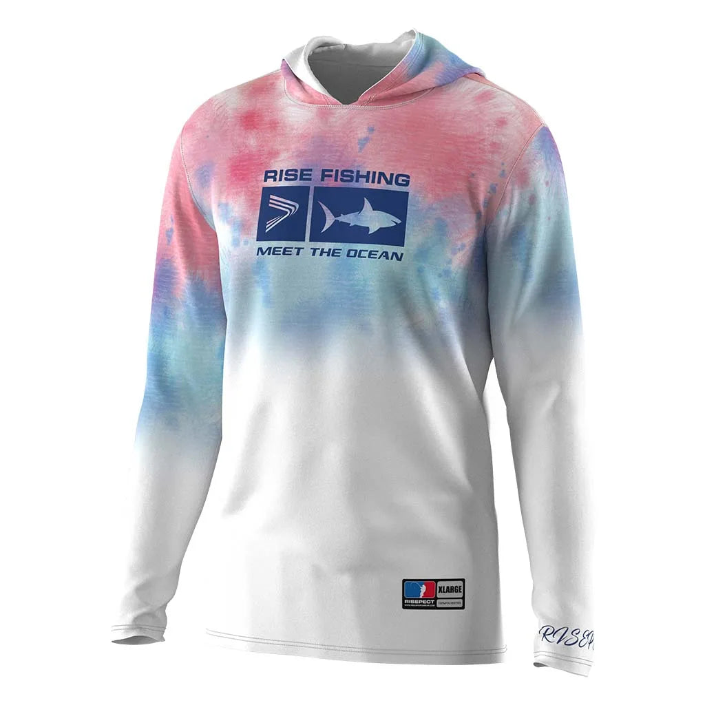 Snake Skin Fishing Shirt 3D Printed Moisture Absorbing Knitted Hooded Outdoor UV Protection Plus Size for Men