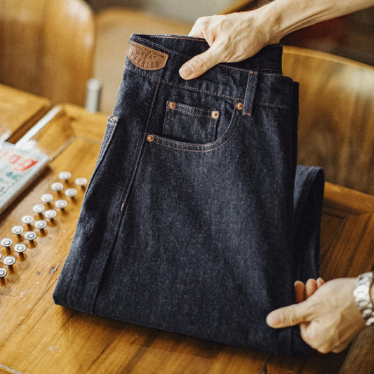 Maden Vintage Men's 9.7oz Slub Denim Jeans