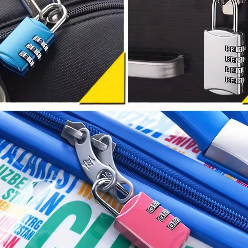 Mini 4-Digit Combination Lock (available in 3 colours) Habicare