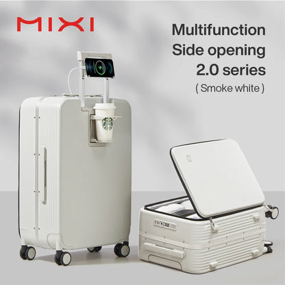 Mixi Aluminum Frame Rolling Luggage