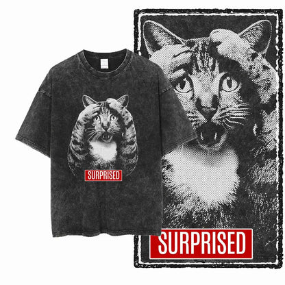 G22 Exclusive Vintage Streetwear Cotton Men's COOLMIND Graphic T-shirt | Acid Washed Big Size Cool O-neck Men's Tee Tshirt
