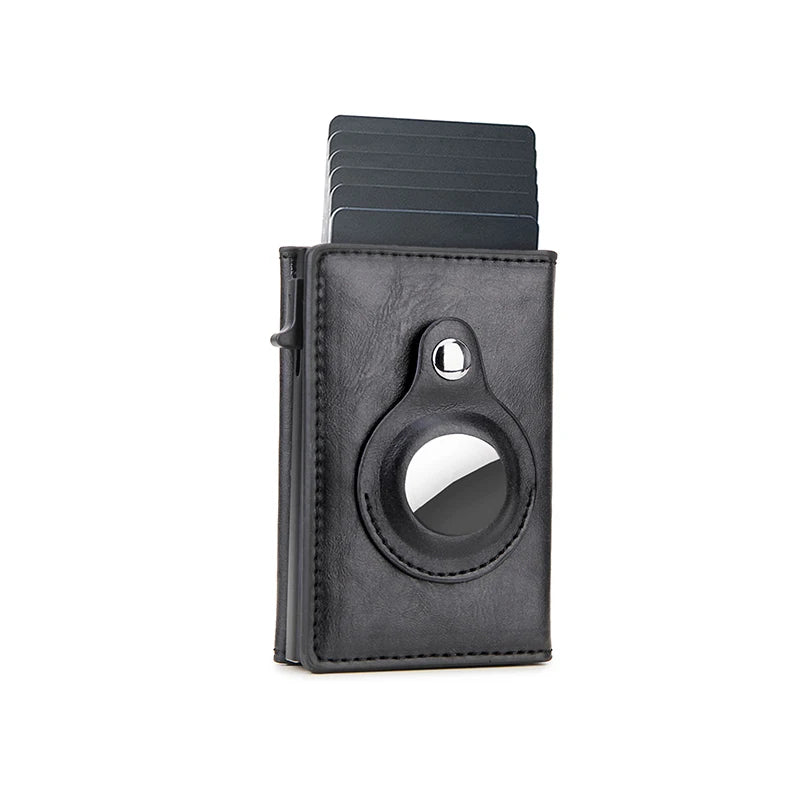 Rfid Carbon Fibe Airtag Wallets