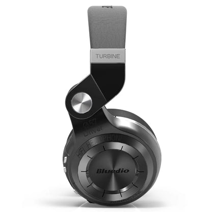 Bluetooth T2+ Headphone Wireless Foldable Sports Earphone with HIFI Sound, 57mm Strong Bass, and SD Card Slot