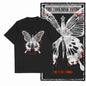 COOLMIND X0111 Butterfly Bliss Graphic Cotton Tee