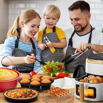 Complete 9–12 piece Air Fryer Accessory Set