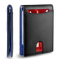 Rfid Carbon Fiber Men Wallets Man Card Holder Money Bag Slim Thin Mini Wallet Male Small Short Purse Black Walet Billfold Vallet