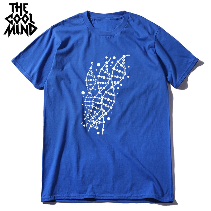 COOLMIND DNA Graphic Cotton T-Shirt | Men's Relaxed Style