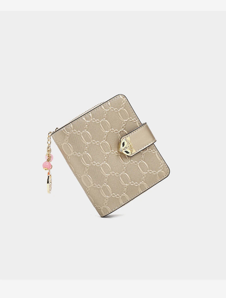 FOXER Light Luxury Women's Short Wallet