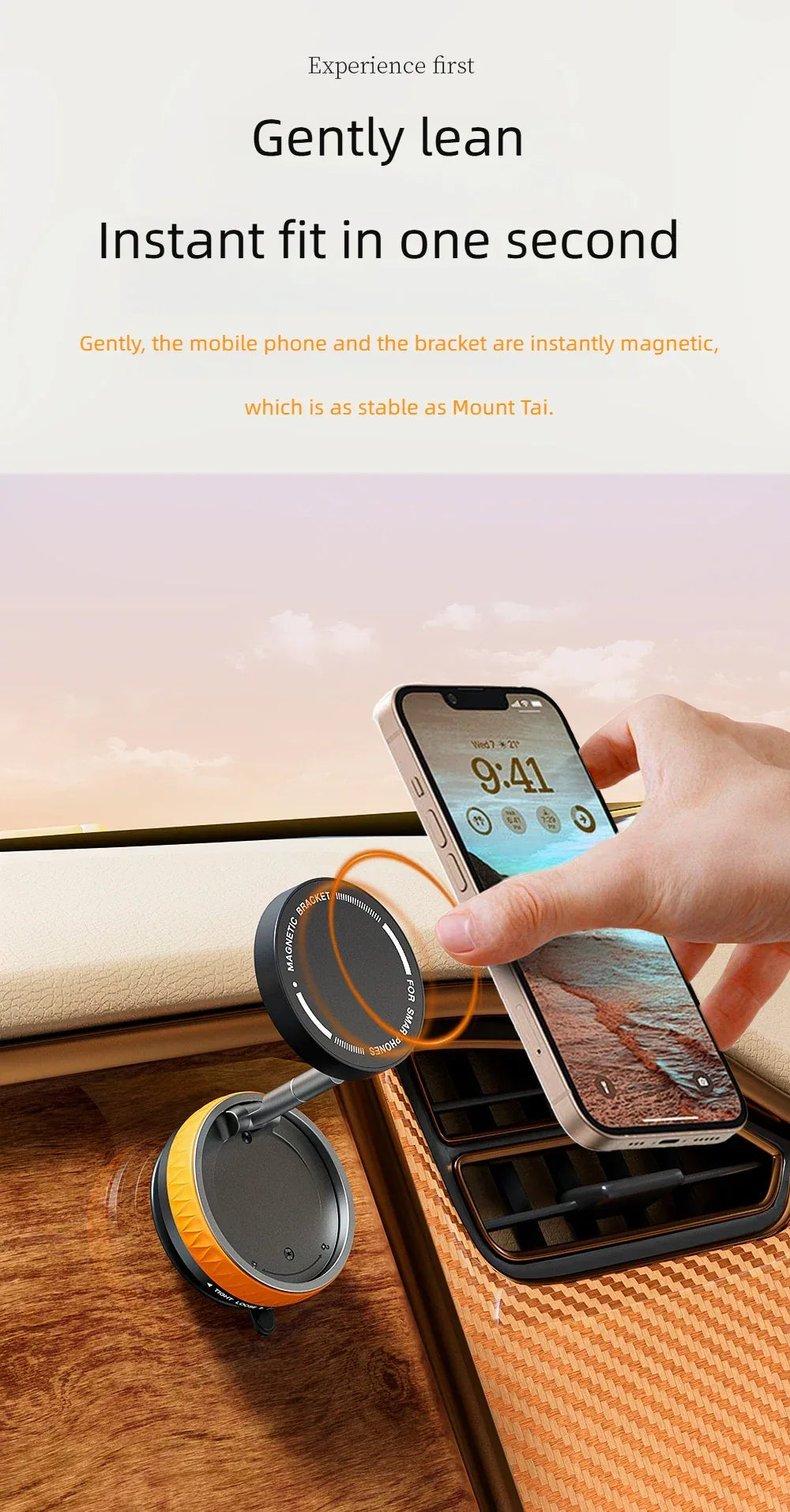 Magsafe 360° Adjustable Car Phone Holder - ShopHub