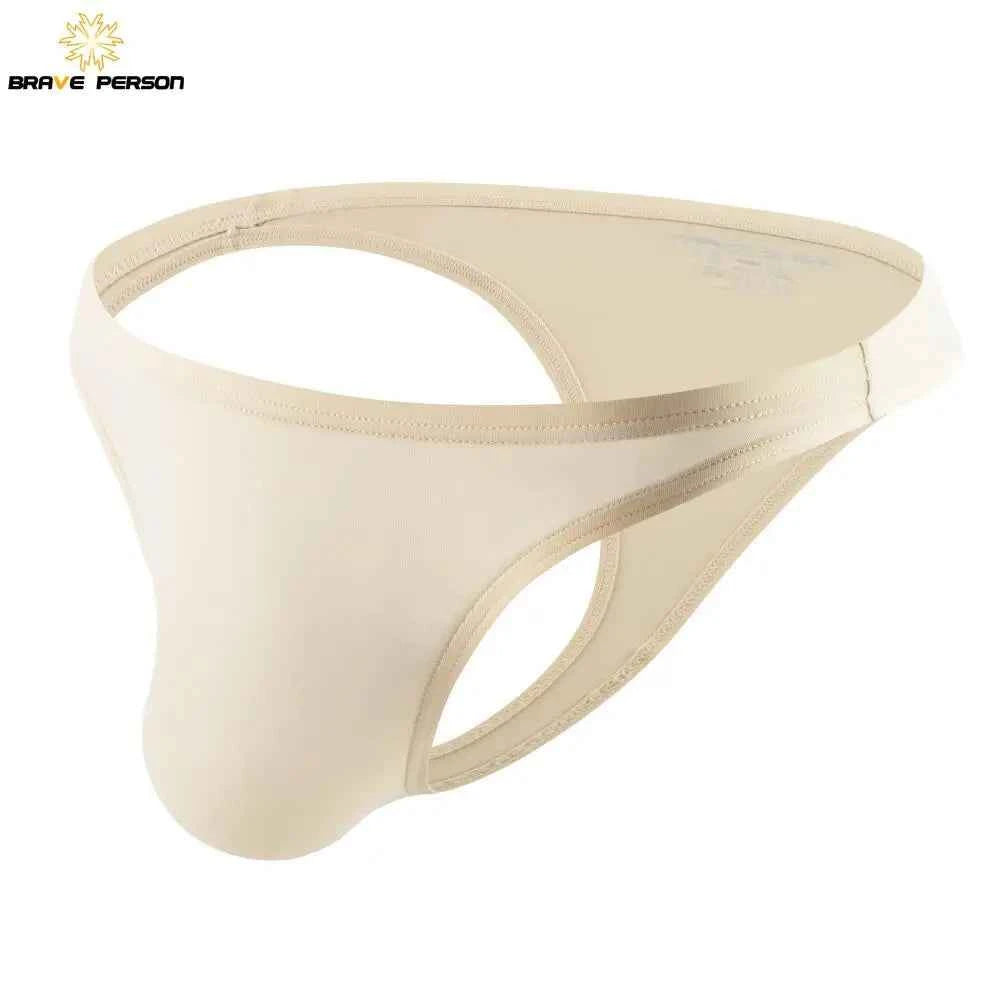 BRAVE PERSON Mens Sexy Underwear Briefs - Low Waist Nylon Briefs for Men