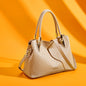 FOXER Lady's Handbag Genuine Leather 2026 Elegant Female Shoulder Bag Luxury Design Crossbody Bag Diamond Embossing Commute Work