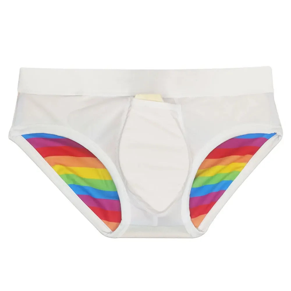 UXH Men's White Swim Briefs - ShopHub
