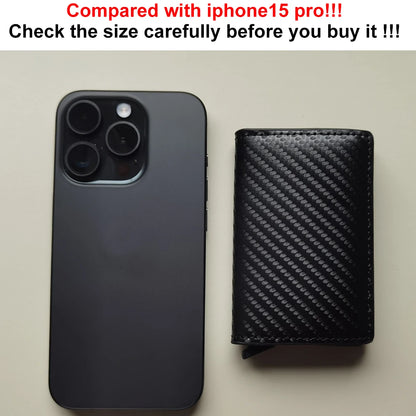 Premium Carbon Fiber Credit Card Holder