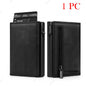 Rfid Credit Card Holder Mens Wallet Luxury Brand Bank Cardholder Cass Carbon Fiber Minimalist Walet Purse Smart Wallets for Men