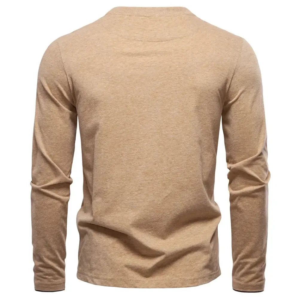 AIOPESON 100% Cotton Long Sleeve Shirts - ShopHub