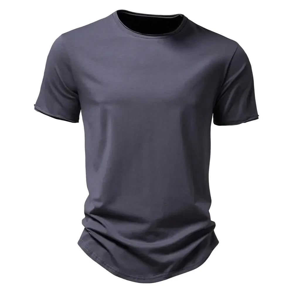 AIOPESON 100% Cotton Men's T-Shirts - ShopHub