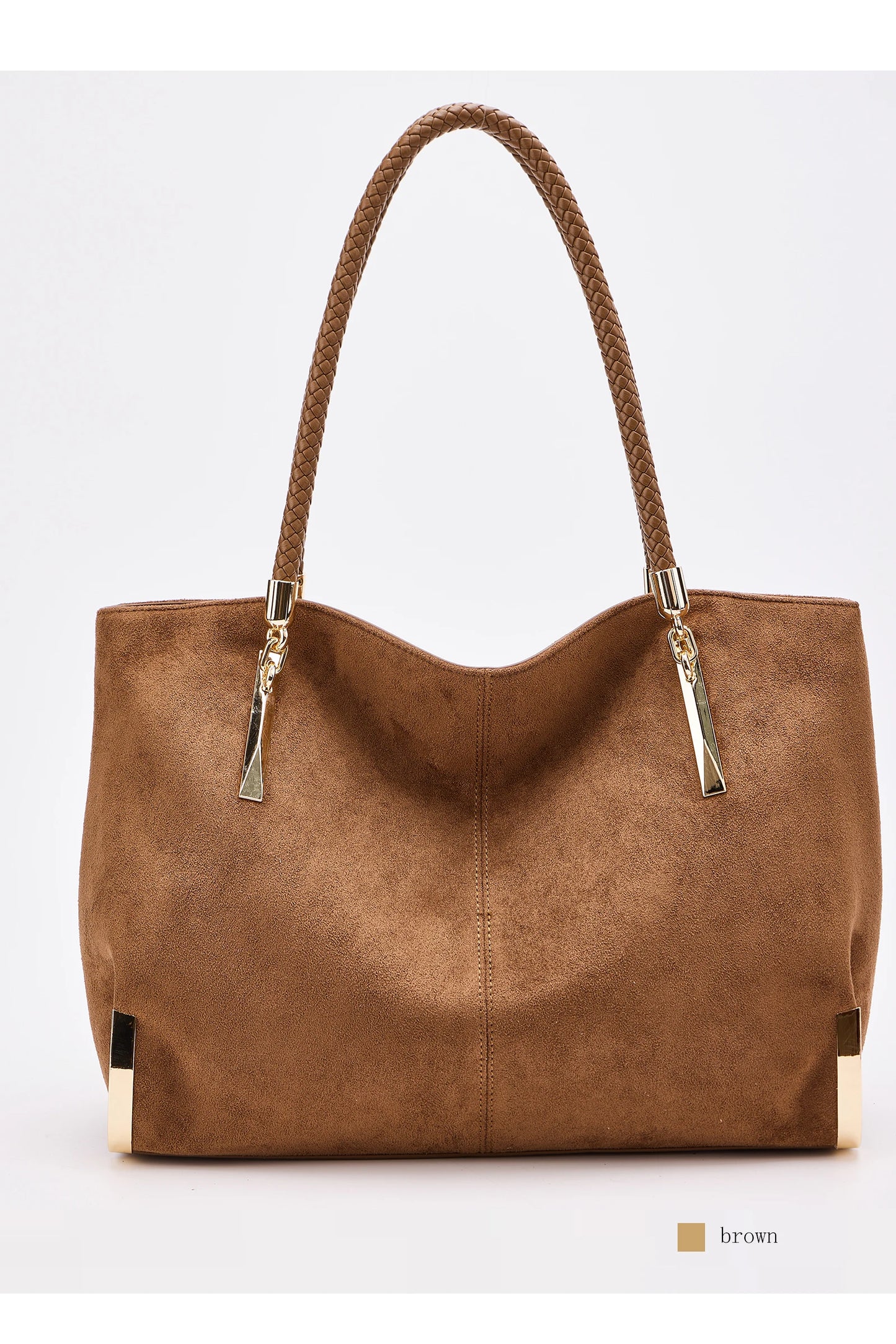FOXER Vintage Suede Shoulder Bag