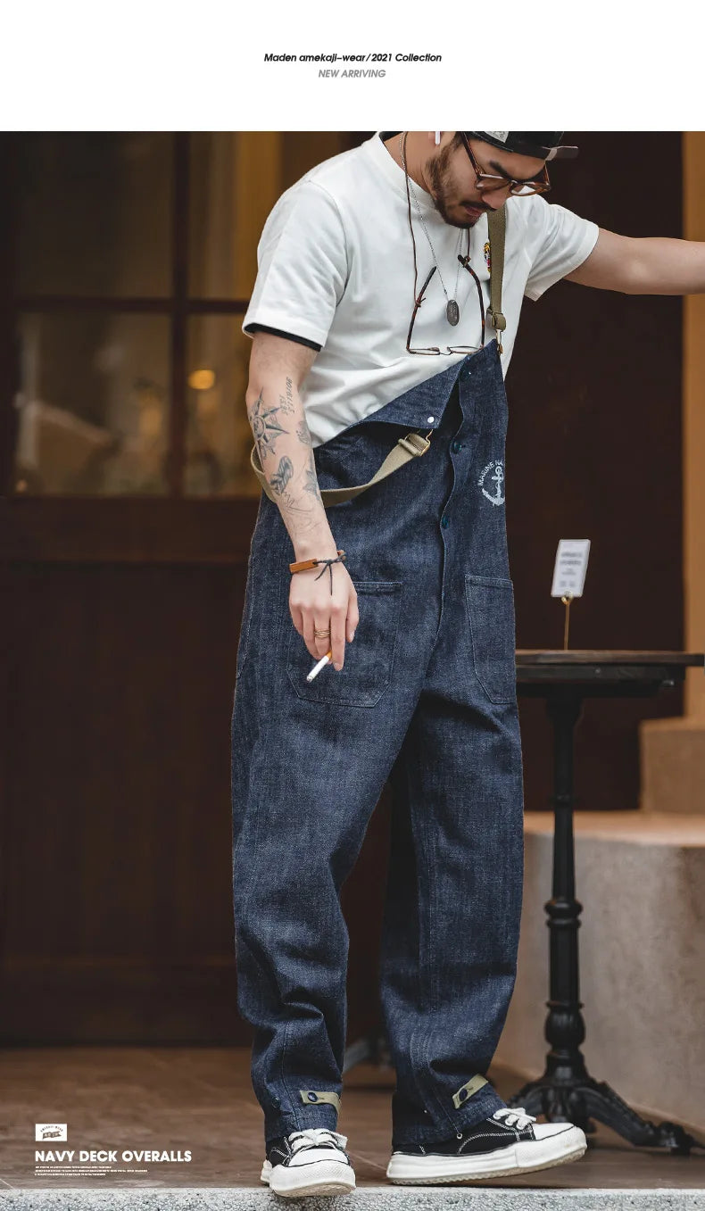 Maden Workwear American Vintage Deck Strap Pants