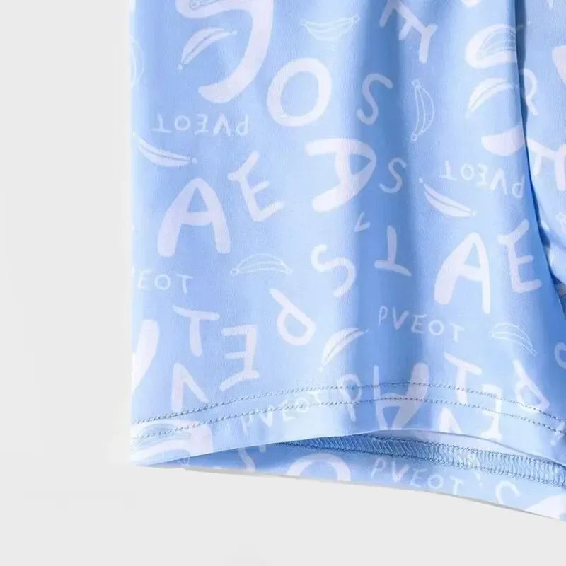 4 Pack Ice Silk Mesh Men's Boxer Shorts - ShopHub