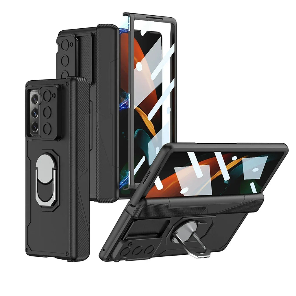 GKK Magnetic Hinge Armor Plastic Case for Galaxy Z Fold 2 Style 5