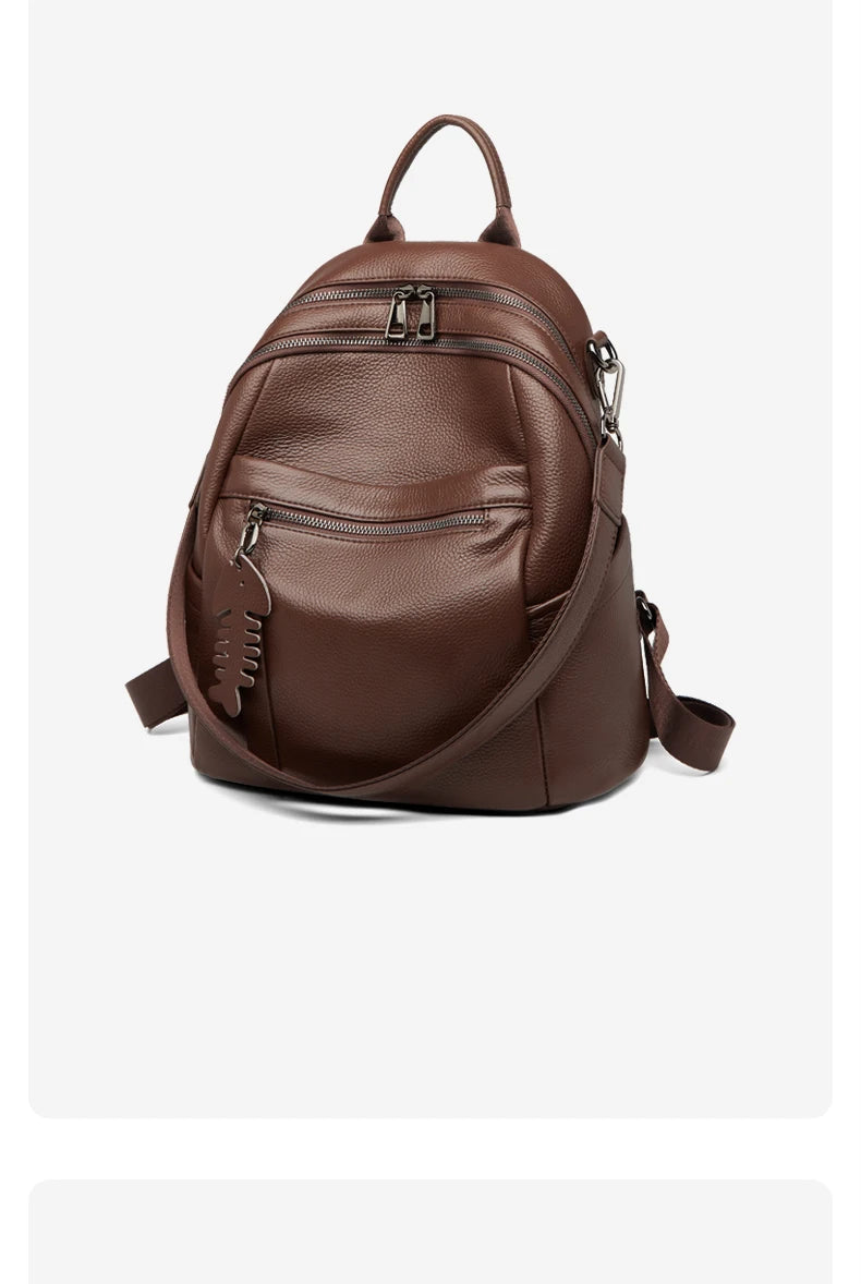 ZOOLER 100% Real Leather Backpack