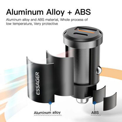 Essager Quick Charge USB Car Charger