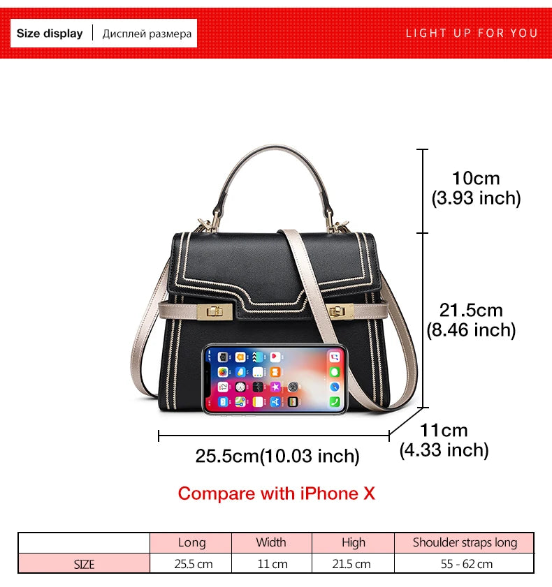 FOXER Commut Women's Mid Handbag