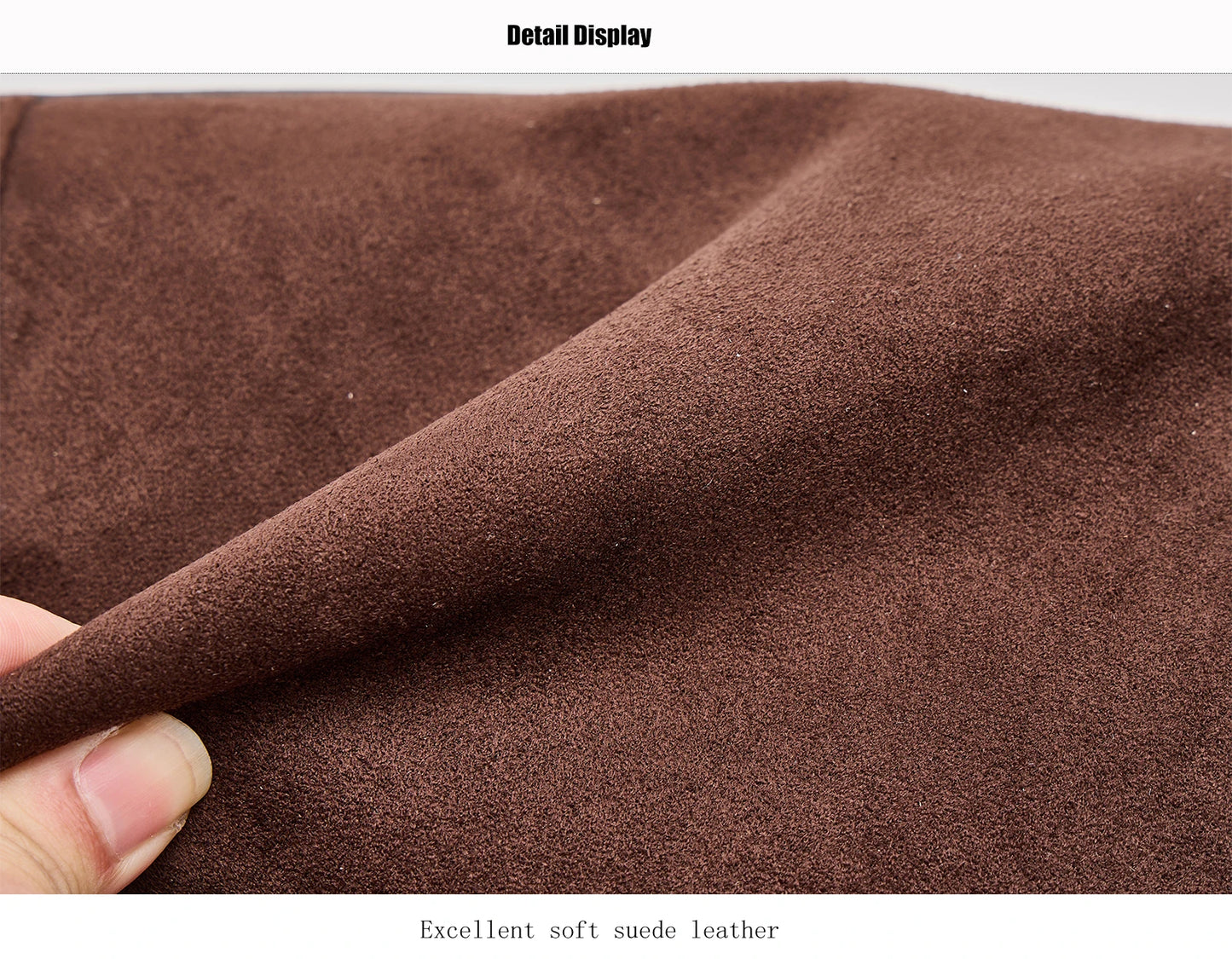 FOXER Vintage Suede Shoulder Bag
