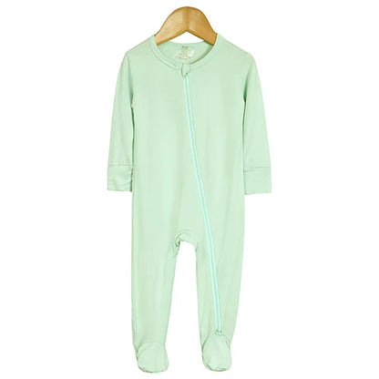 Kids Tales Little Haven Bamboo-Blend Zip Baby Romper