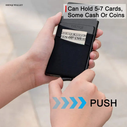 DIENQI DT-XKT Slim Aluminium Card Holder