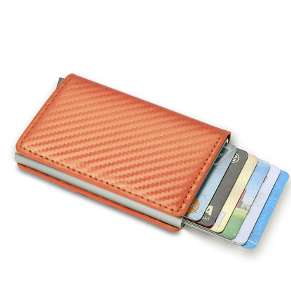 DIENQI RFID Carbon Fiber Card Holder Wallet