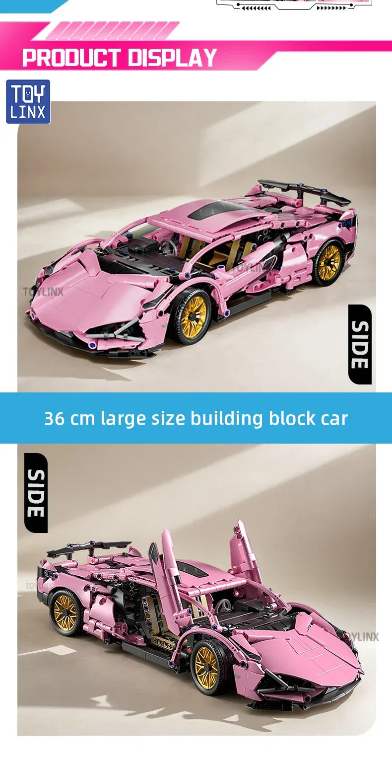 TOYLINX Super Car DIY Building Blocks! - ShopHub