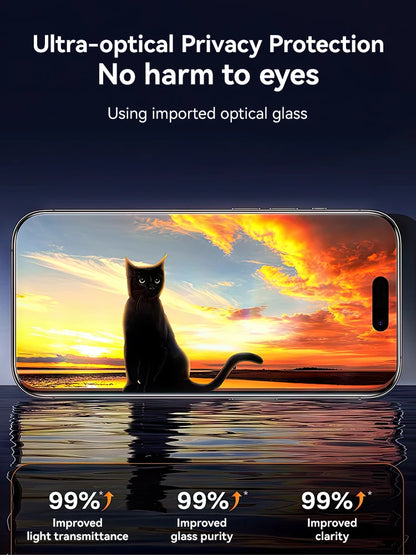 Joyroom Anti-Spy Glass Privacy Screen Protectors For iPhone 18 & 17